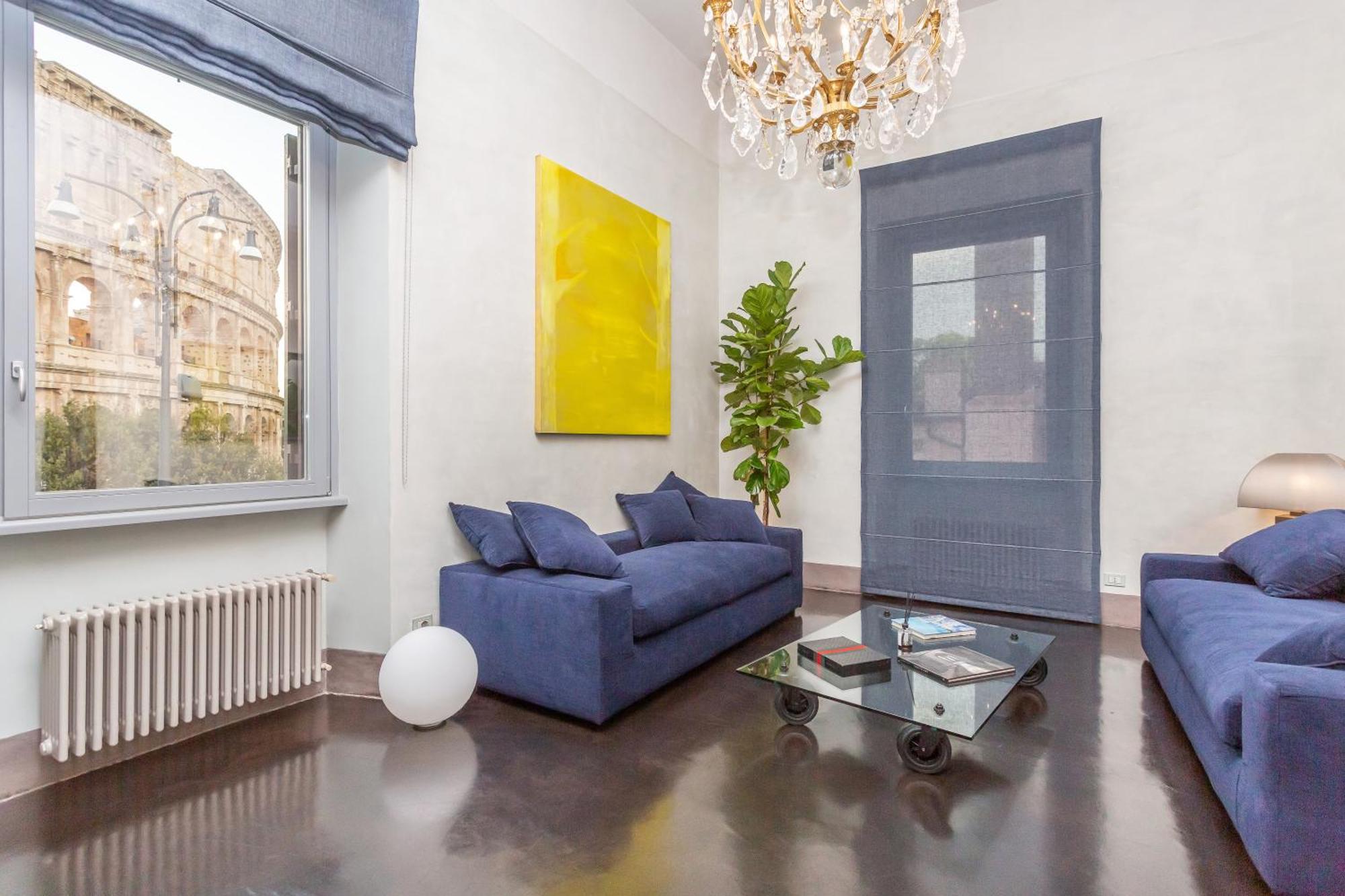 Iconic Apartment With Unique Colosseum View Rome Exterior photo
